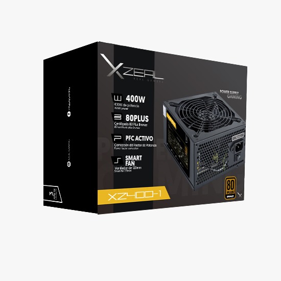 Fuente De Poder Vorago Atx V W Cable Aliment Mts Psu